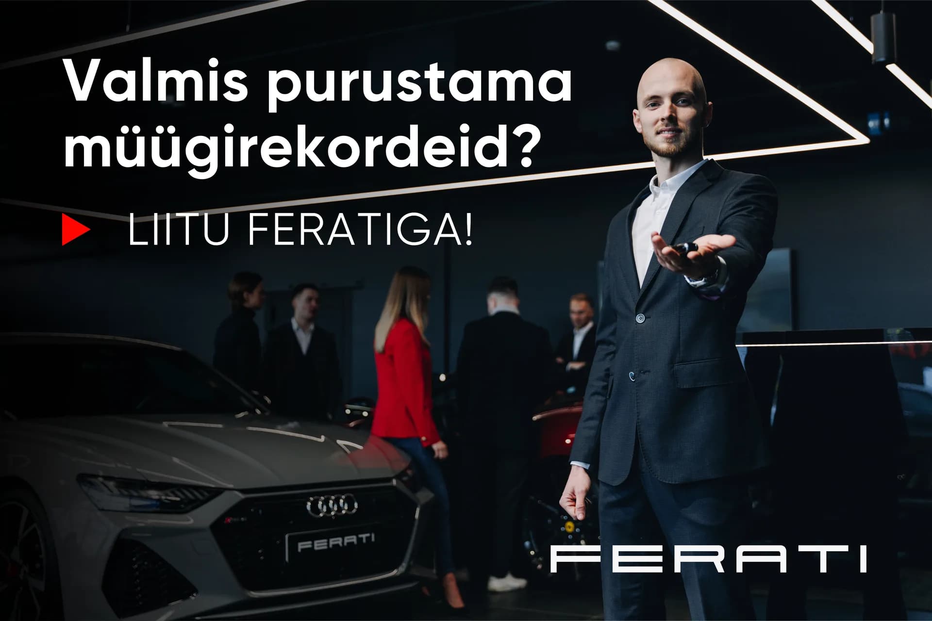Valmis purustama müügirekordeid? Liitu Feratiga!