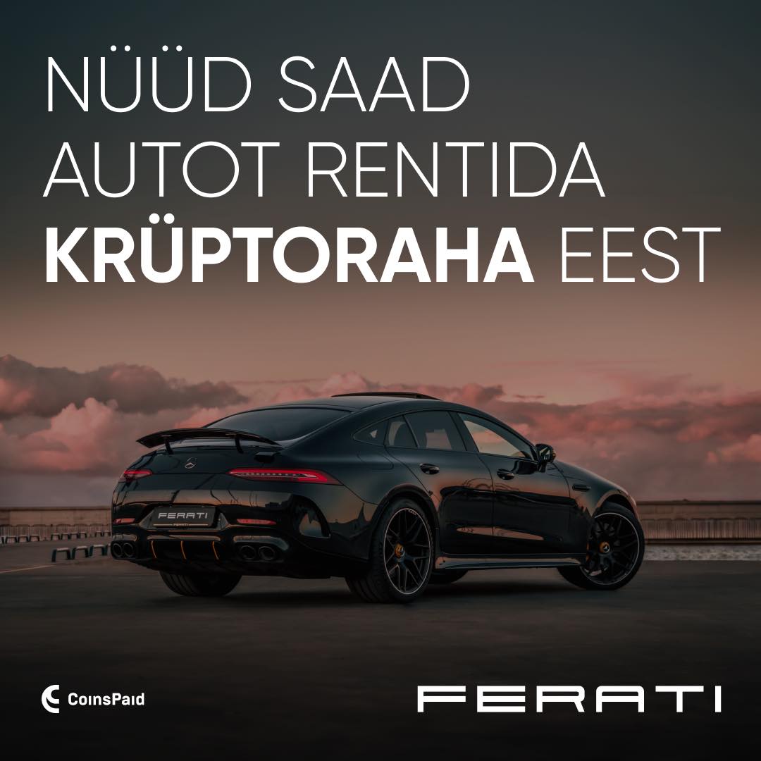Ferati has officially entered the world of crypto payments! In cooperation with CoinsPaid, a licensed crypto payment gateway founded in Estonia, we enable our customers to pay in cryptocurrency when renting a car or buying a new car.CoinsPaid acts as an intermediary that makes cryptocurrency payments easy and secure. By choosing cryptocurrency as a payment method, we direct the buyer to the CoinsPaid payment gateway where they can confirm their payment. The first cryptocurrency transactions through CoinsPaid have taken place and our customers are grateful for the opportunity.CoinsPaid is a licensed and regulated payment intermediary in Estonia, using state-of-the-art security technology to protect the buyer&#039;s payments. In addition, all transactions are transparent and traceable. In collaboration with CoinsPaid, a cryptocurrency payment gateway founded and licensed in Estonia, we now enable our customers to pay in cryptocurrency when renting a car or purchasing a new one.CoinsPaid acts as an intermediary, making cryptocurrency payments simple and secure. By selecting cryptocurrency as the payment method, the buyer is directed to the CoinsPaid payment gateway to confirm their payment. The cryptocurrency is then automatically converted into euros, ensuring a quick and seamless transaction.The first cryptocurrency transactions via CoinsPaid have taken place, and our customers are grateful for this new option.CoinsPaid is a licensed and regulated payment provider in Estonia, utilizing top-notch security technology to protect buyer payments. Additionally, all transactions are transparent and traceable.Convenience and security are our priorities!You can find the cars available for rent and sale via the link in our Instagram profile!#ferati #cryptocurrency #premiumcars #cryptopayments #carrent #cardealership #luxurycars